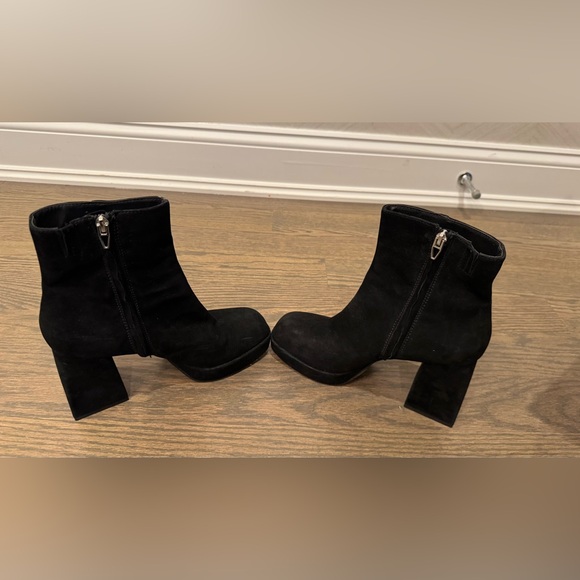 DOLCE VITA Women's Ulyses Square Toe Platform Boots - Picture 4 of 5